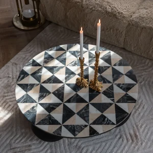 Alternative view of Bijzettafel Tempus Gold