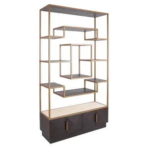 Wandkast Claremont Brown
