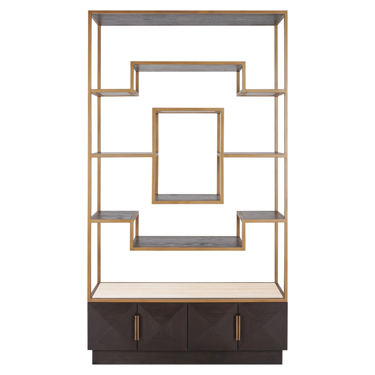 Wandkast Claremont Brown - Afbeelding 4