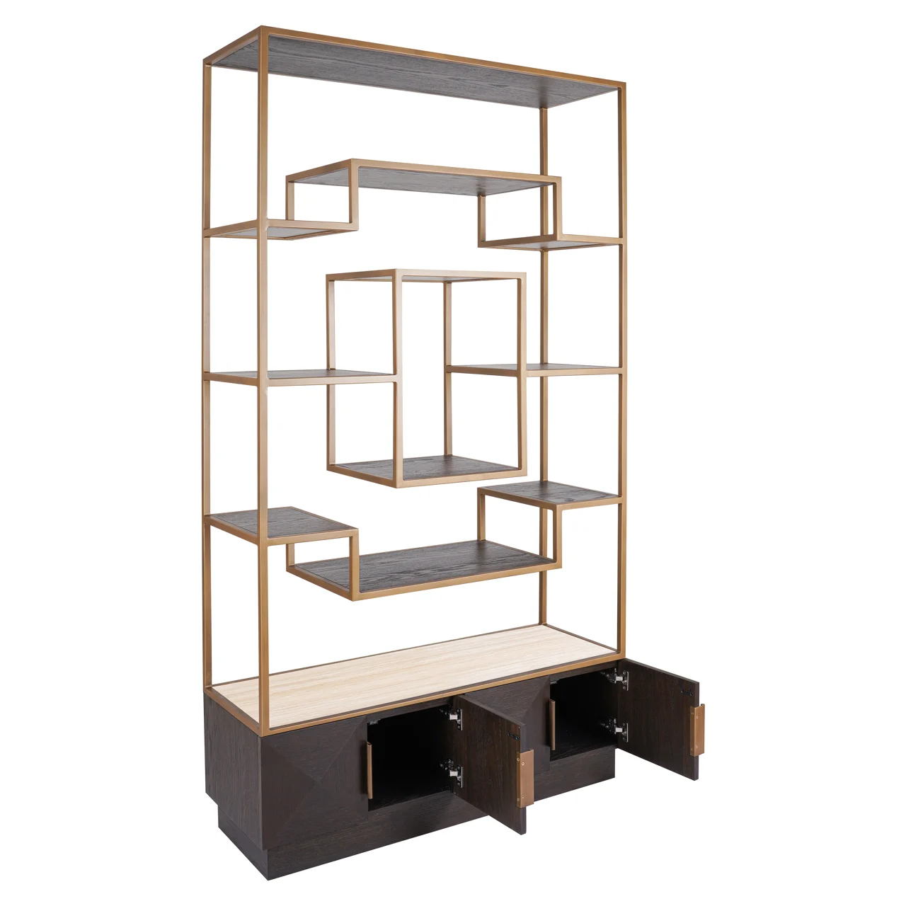 Wandkast Claremont Brown - Afbeelding 5