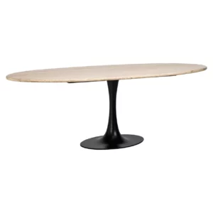 Eettafel Hampton Black Oval 230