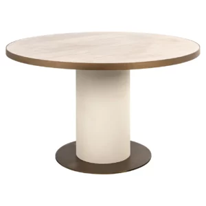 Eettafel Tivoli White 130Ø