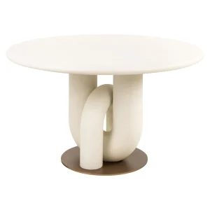 Eettafel Winslow White 135Ø