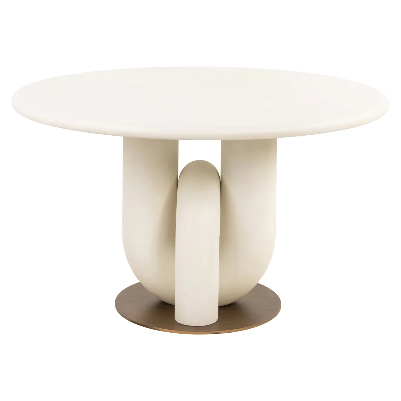 Eettafel Winslow White 135Ø - Afbeelding 2