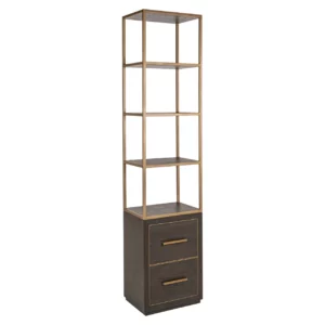 Wandkast Carter Brown Small 2-Drawers