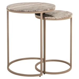 Alternative view of Bijzettafel Fairfax Clay (Set Of 2)