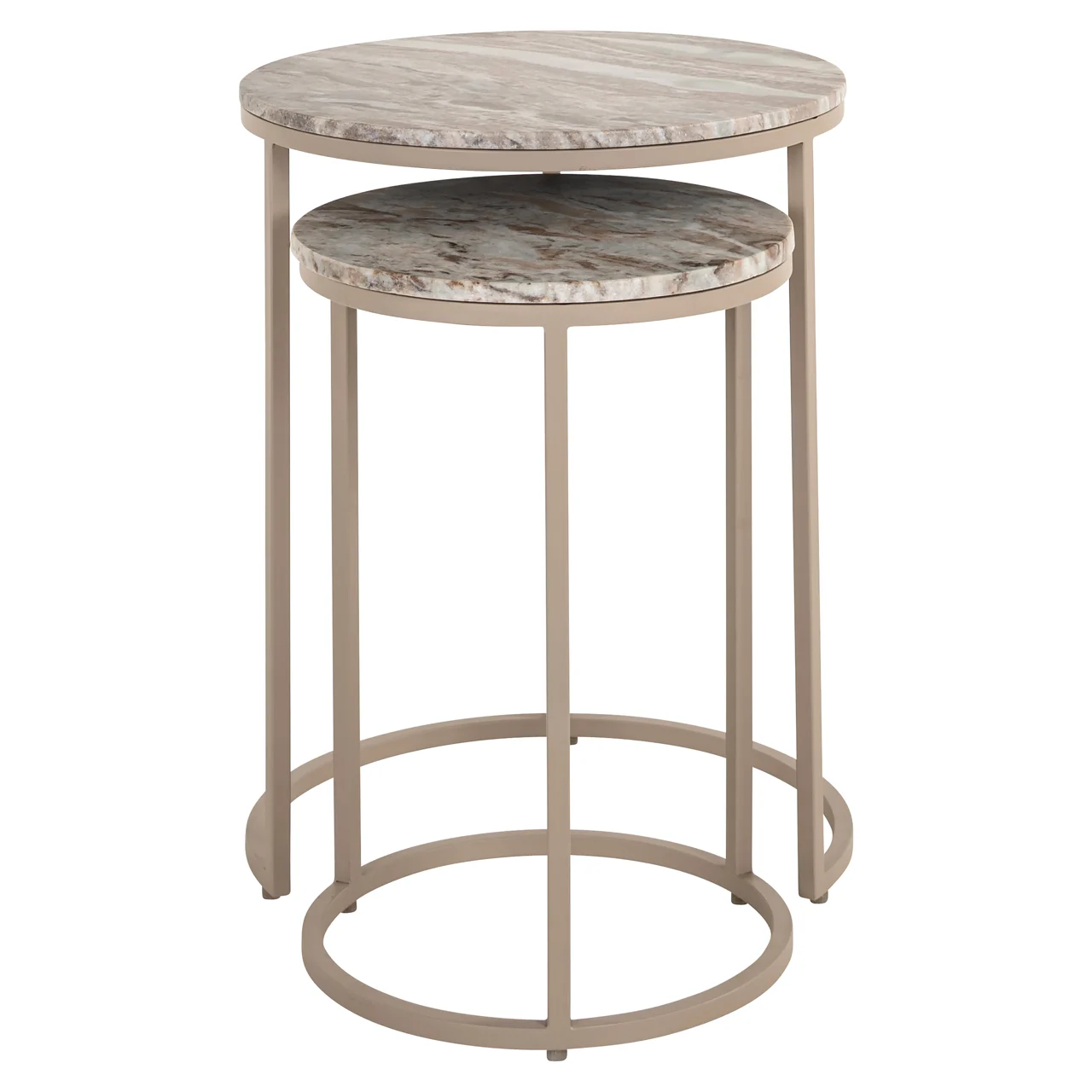 Bijzettafel Fairfax Clay (Set Of 2) - Afbeelding 3