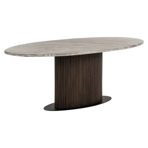 Alternative view of Eettafel Rashford Blush Beige Oval 200