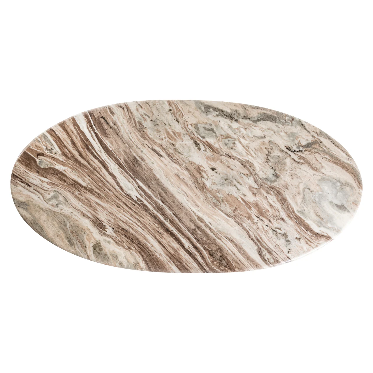 Eettafel Rashford Blush Beige Oval 200 - Afbeelding 5