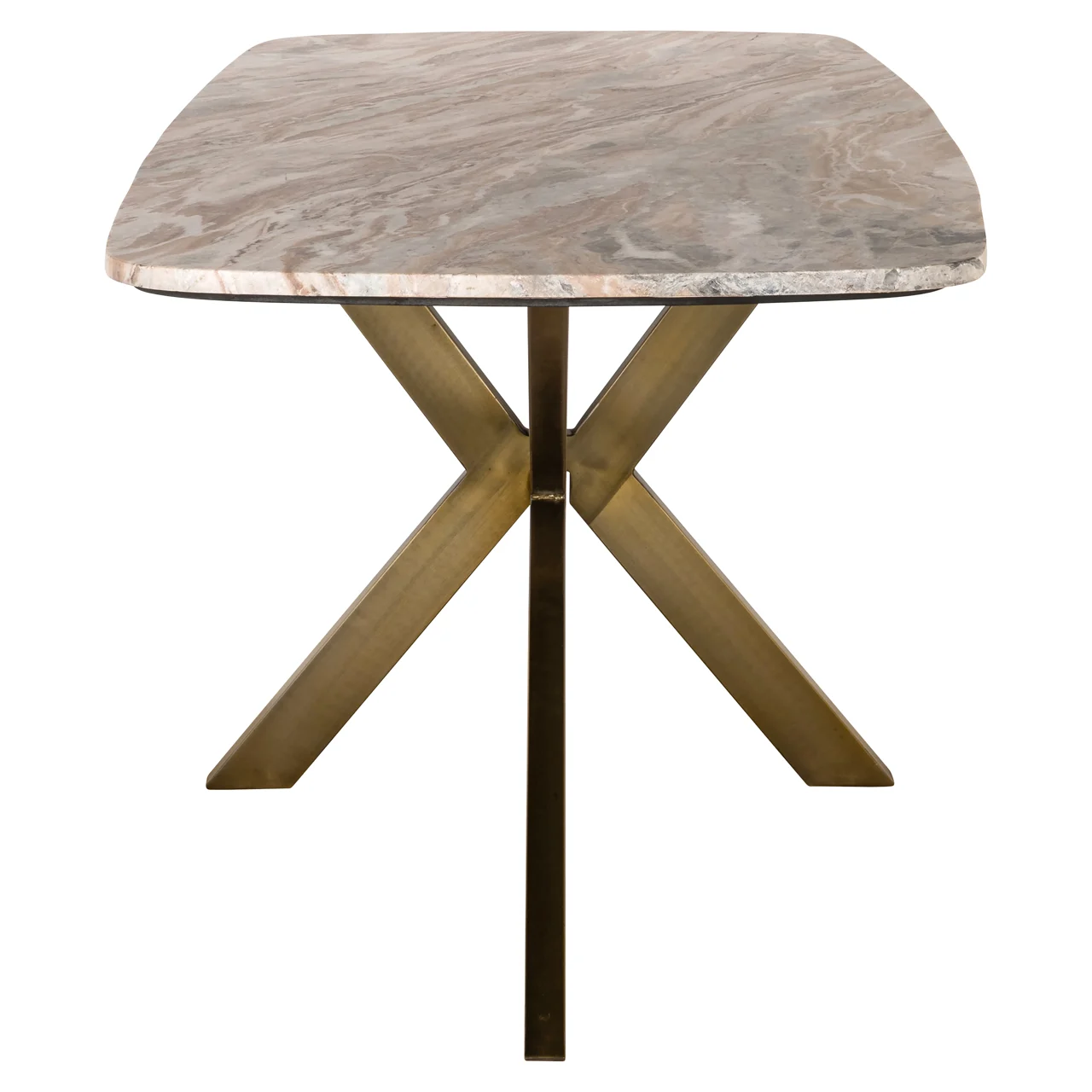 Eettafel Bottega Blush Beige Danish Oval 220 - Afbeelding 3