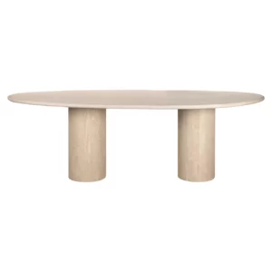 Alternative view of Eettafel Alexander Jones Beige (Renaissance)