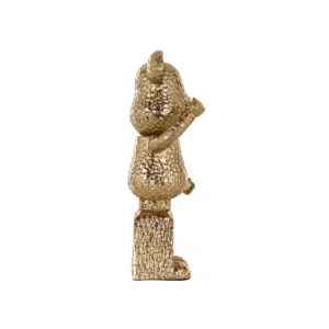 Alternative view of Decoratief Object Bear Gold Standing