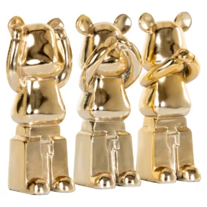 Decoratief Object Berna Gold (Set Of 3)