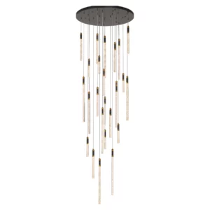 Hanglamp Crosley Black/Gold