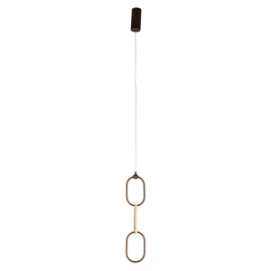 Alternative view of Hanglamp Lacey Bronze