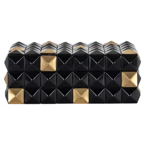 Alternative view of Opbergdoos Velicia Black/Gold