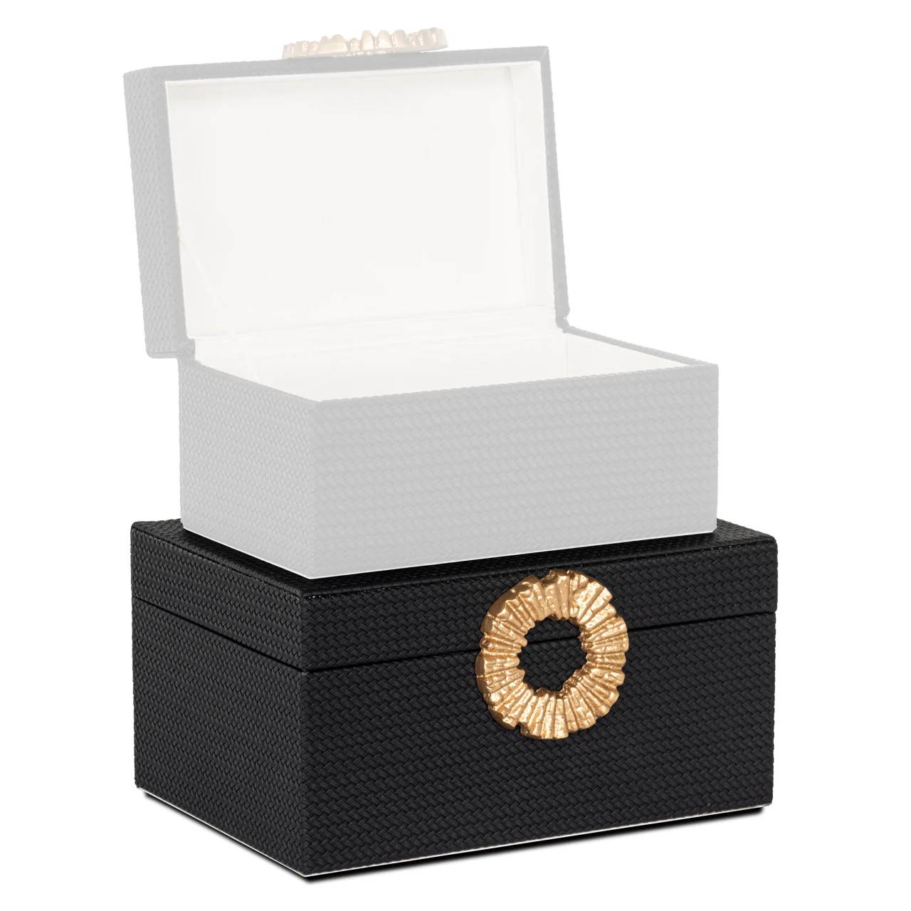 Opbergdoos Amal Black/Gold Large - Afbeelding 5