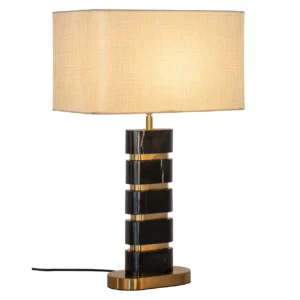 Alternative view of Tafellamp Levina Black/Gold