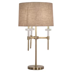 Alternative view of Tafellamp Josie Brushed Gold
