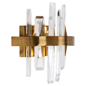 Alternative view of Wandlamp Brigh Gold