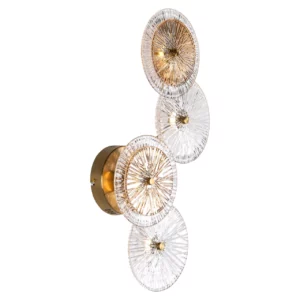Alternative view of Wandlamp Linzi Brushed Gold
