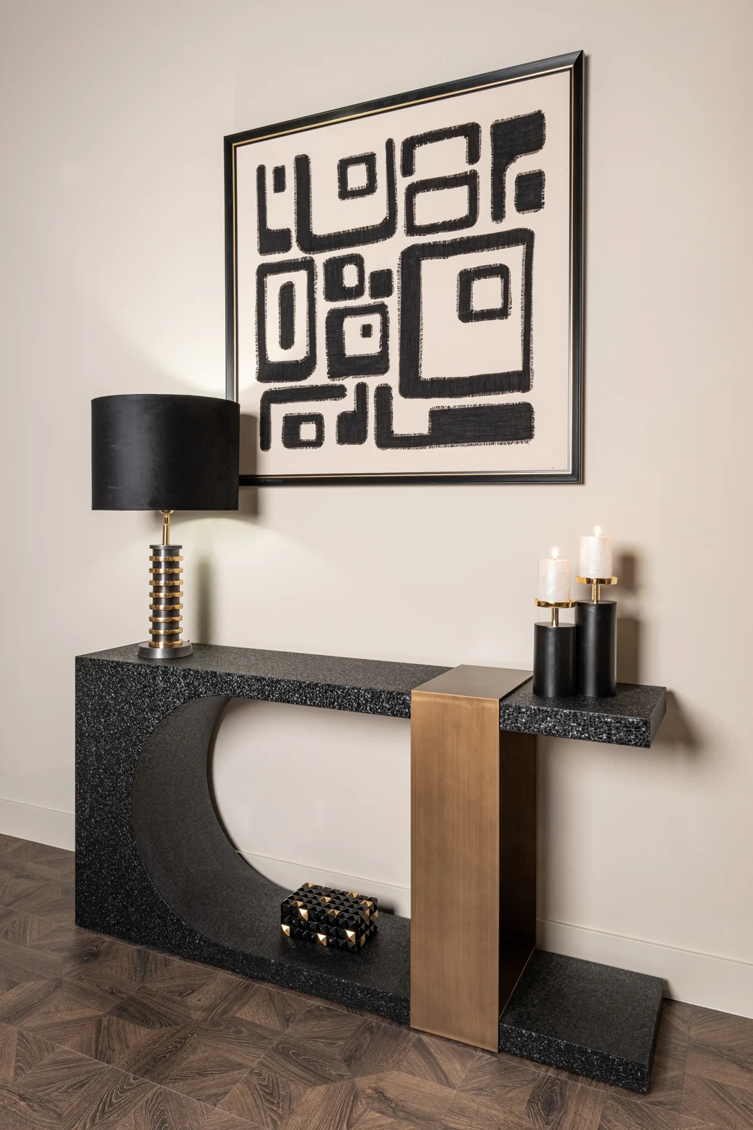 Wall Art Shanita Black/White - Afbeelding 6