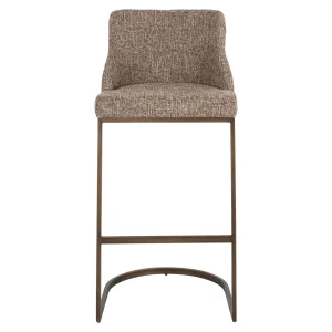 Alternative view of Barstoel Bolton Brown Tweed (Set Of 2)