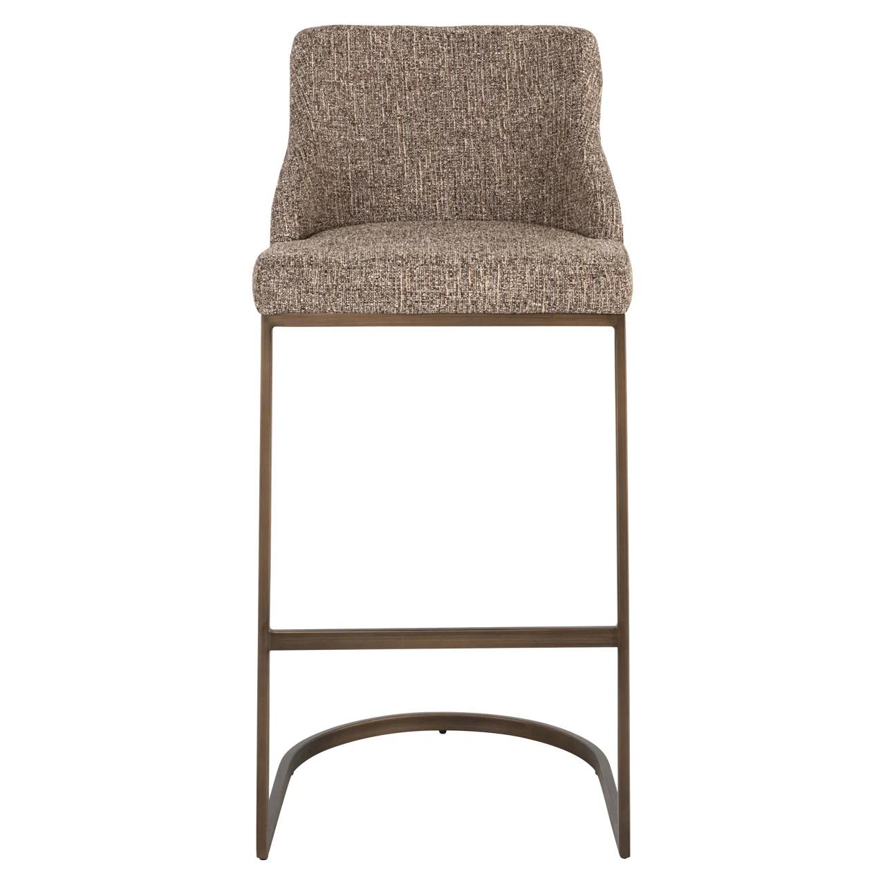 Barstoel Bolton Brown Tweed (Set Of 2) - Afbeelding 2
