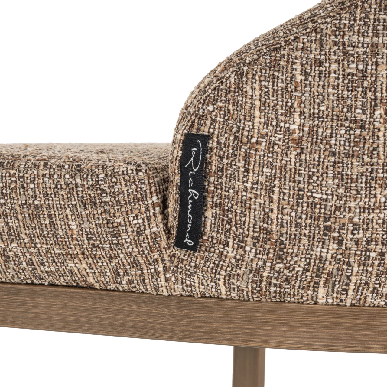 Barstoel Bolton Brown Tweed (Set Of 2) - Afbeelding 5