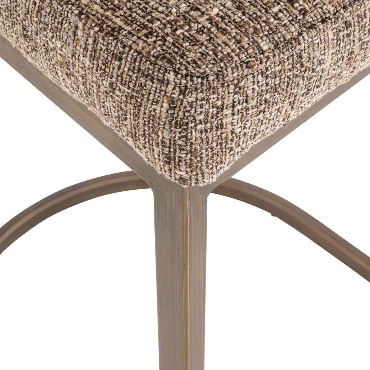 Barstoel Bolton Brown Tweed (Set Of 2) - Afbeelding 7