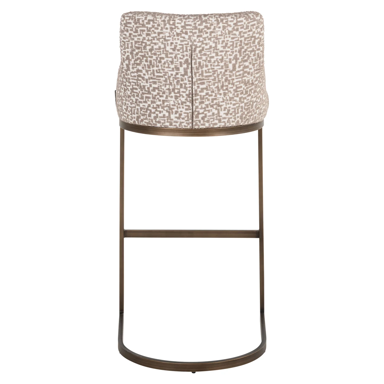 Barstoel Bolton Natural Geo (Set Of 2) - Afbeelding 4