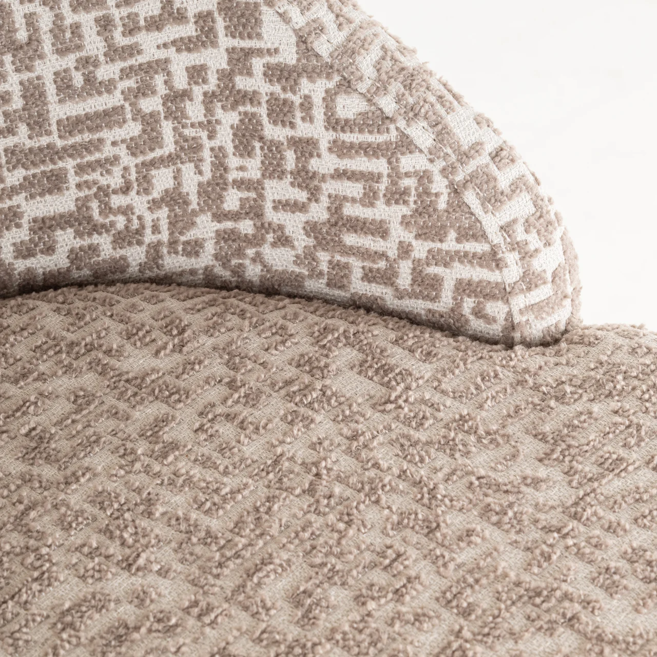 Barstoel Bolton Natural Geo (Set Of 2) - Afbeelding 7