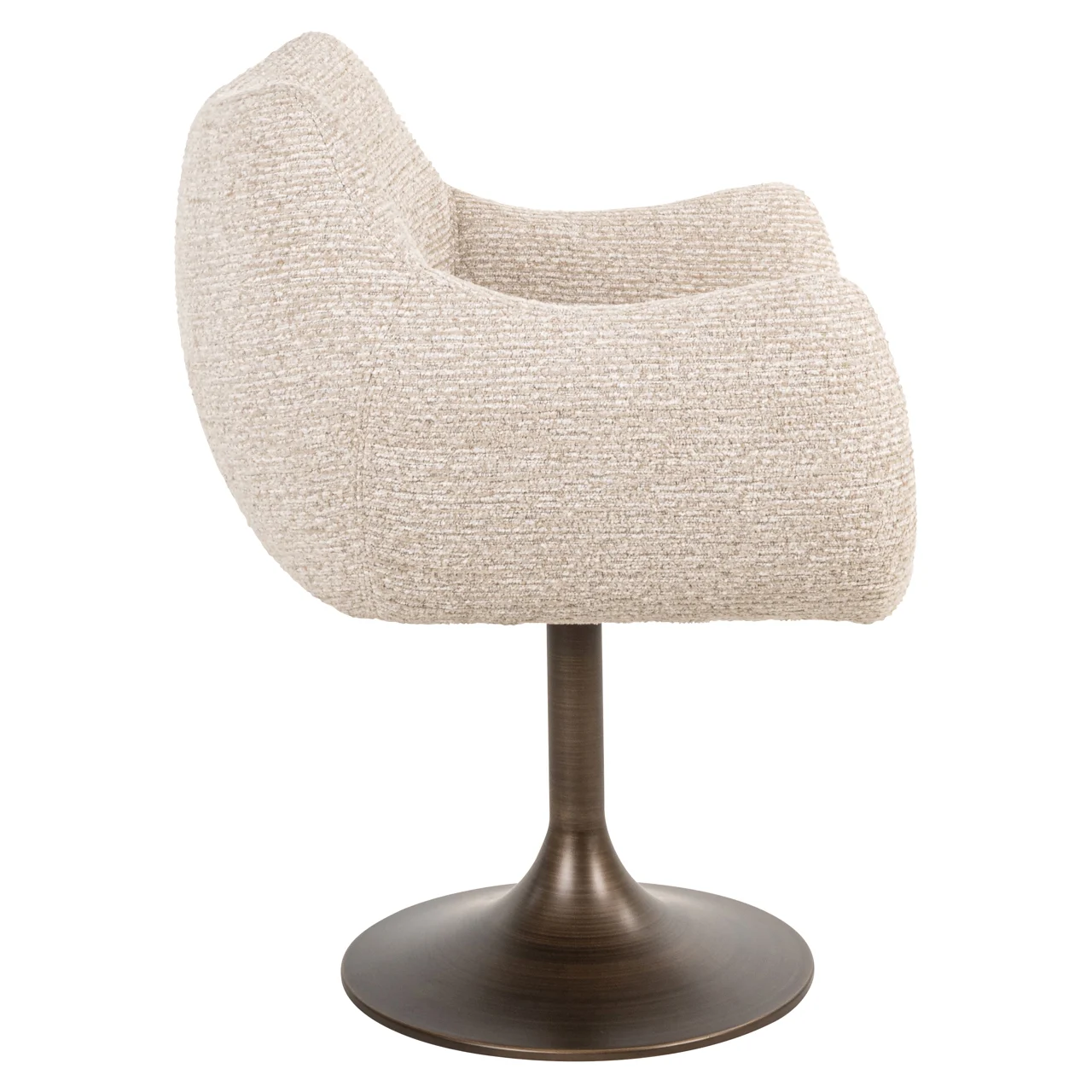 Eetkamerstoel Aldo Natural Linear Swivel - Afbeelding 3