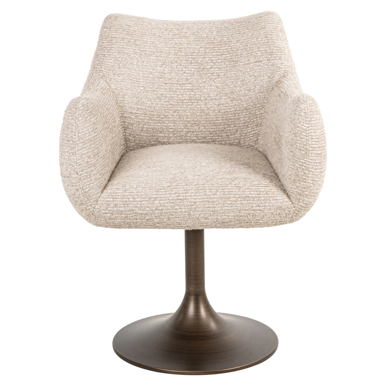 Eetkamerstoel Aldo Natural Linear Swivel - Afbeelding 2