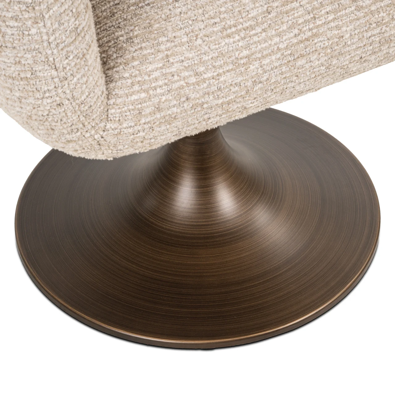 Eetkamerstoel Aldo Natural Linear Swivel - Afbeelding 7