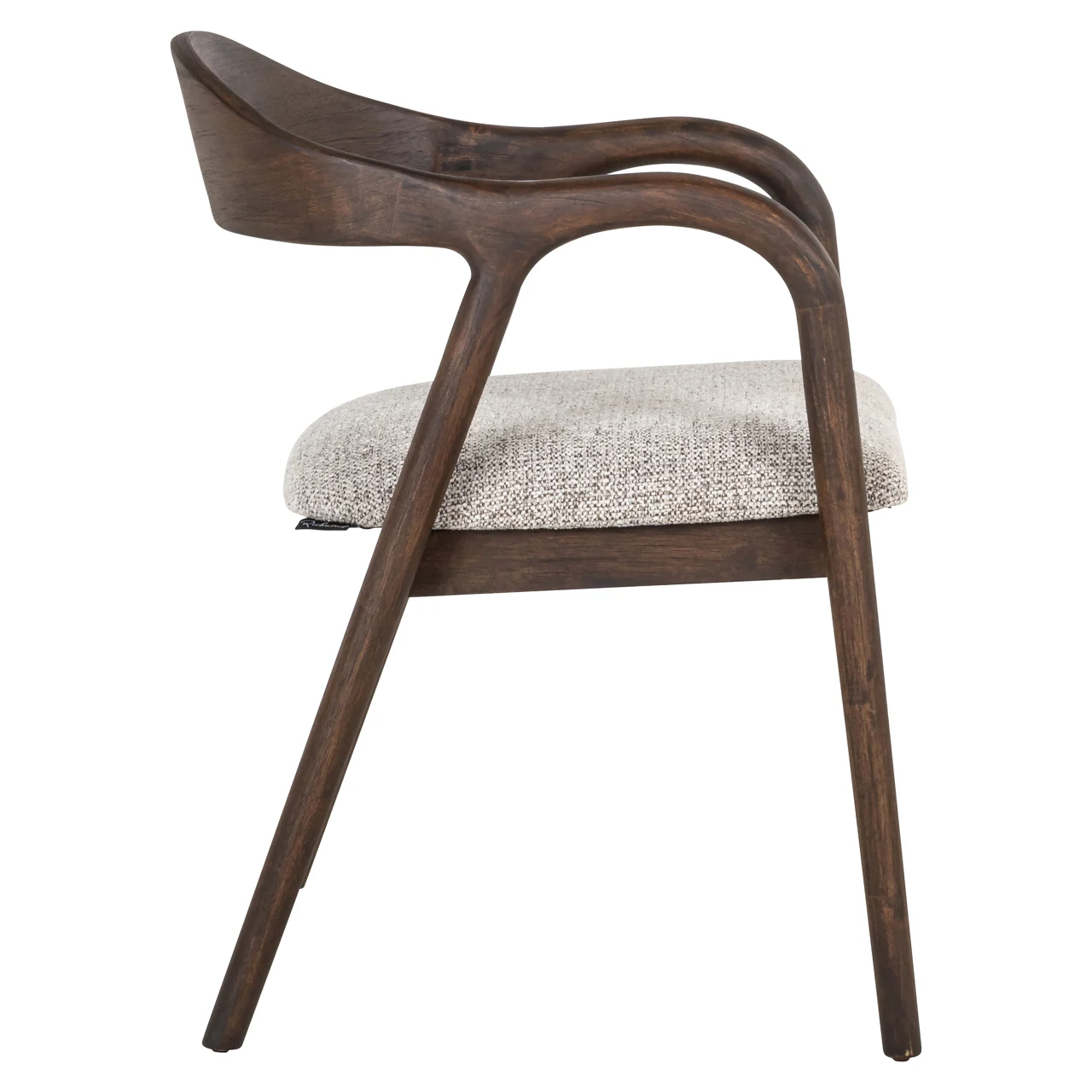 Eetkamerstoel Mihara Mocca Fancy Fire Retardant - Afbeelding 6
