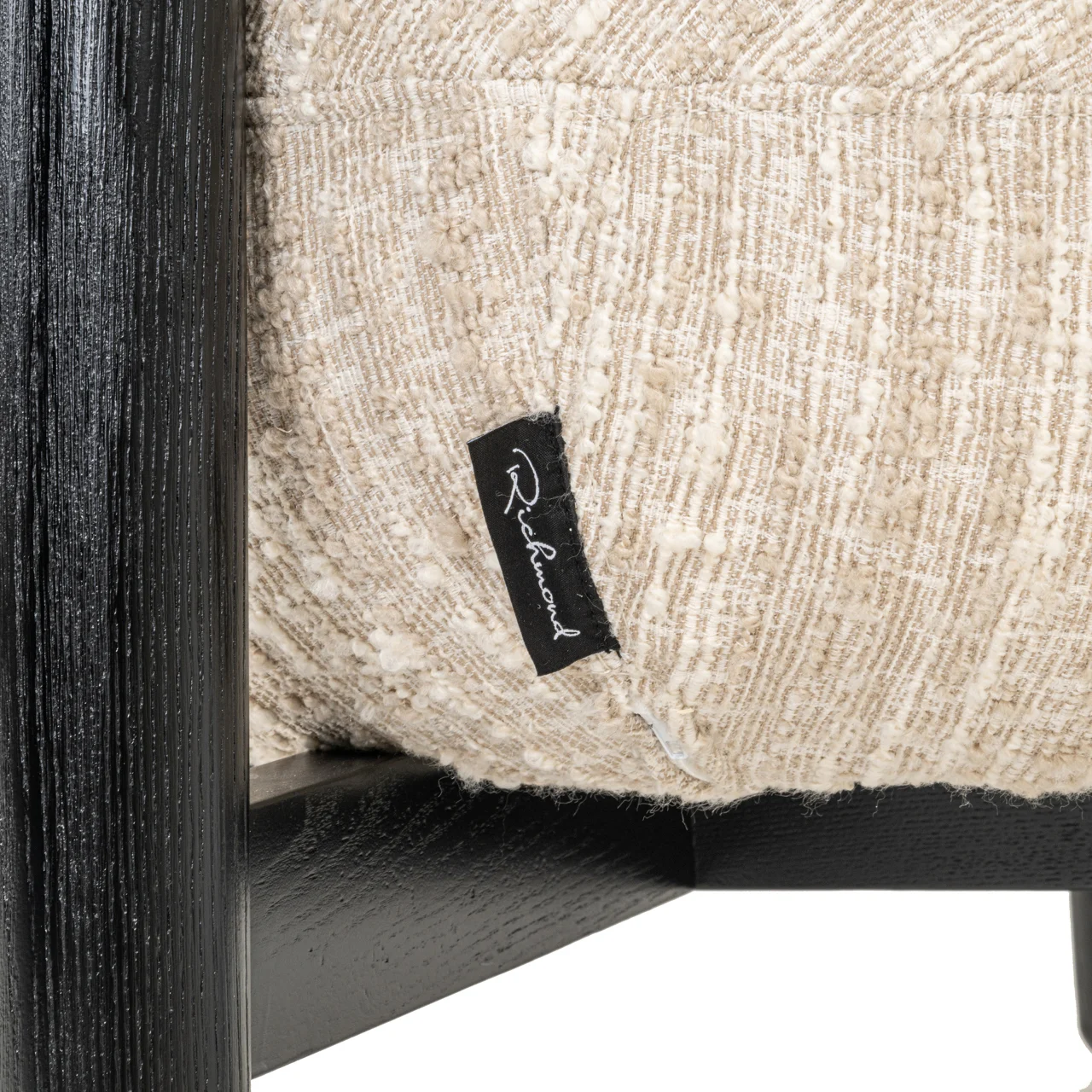 Lounge Stoel Ornella Beige Angora - Afbeelding 5
