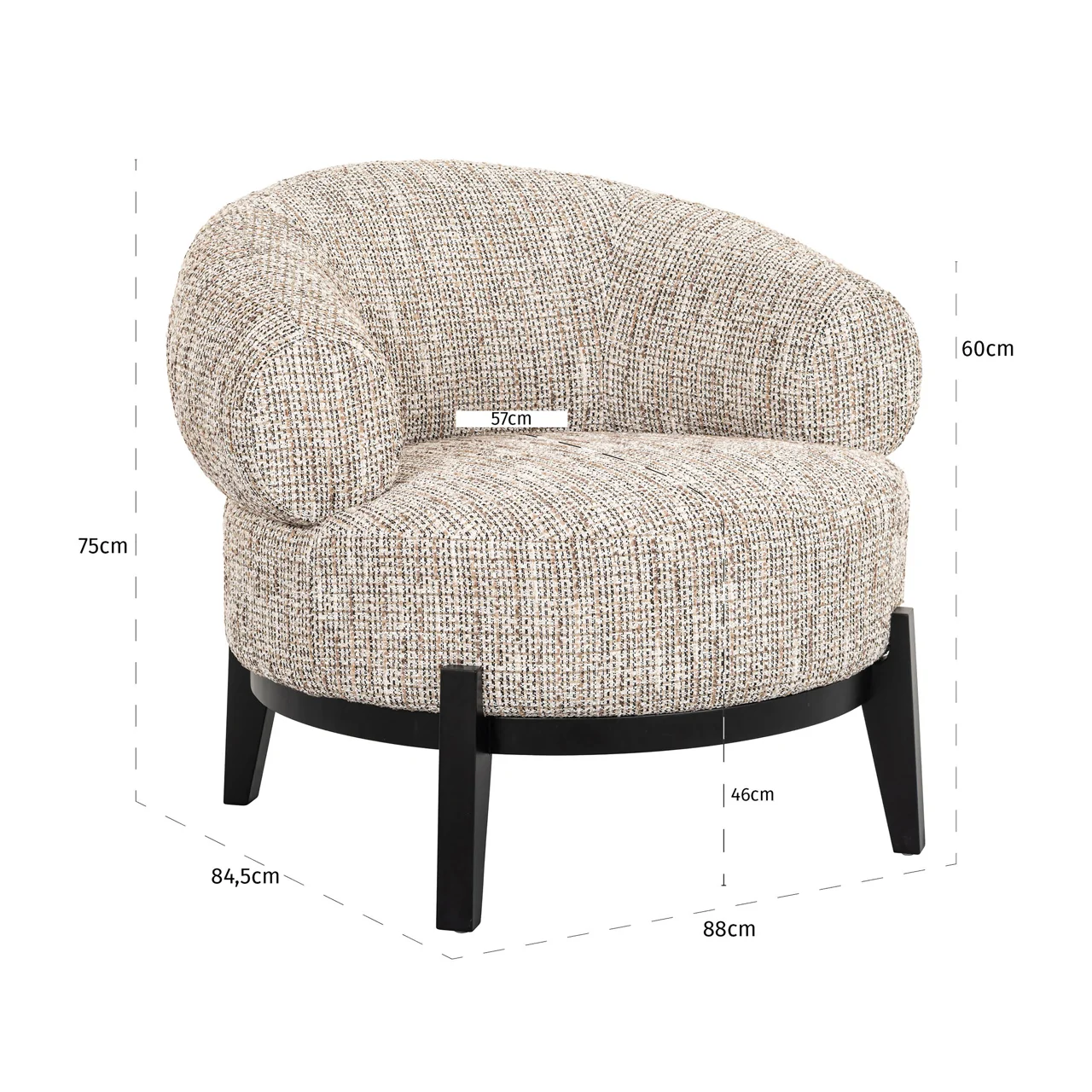 Lounge Stoel Montana Customized Fire Retardant - Afbeelding 6