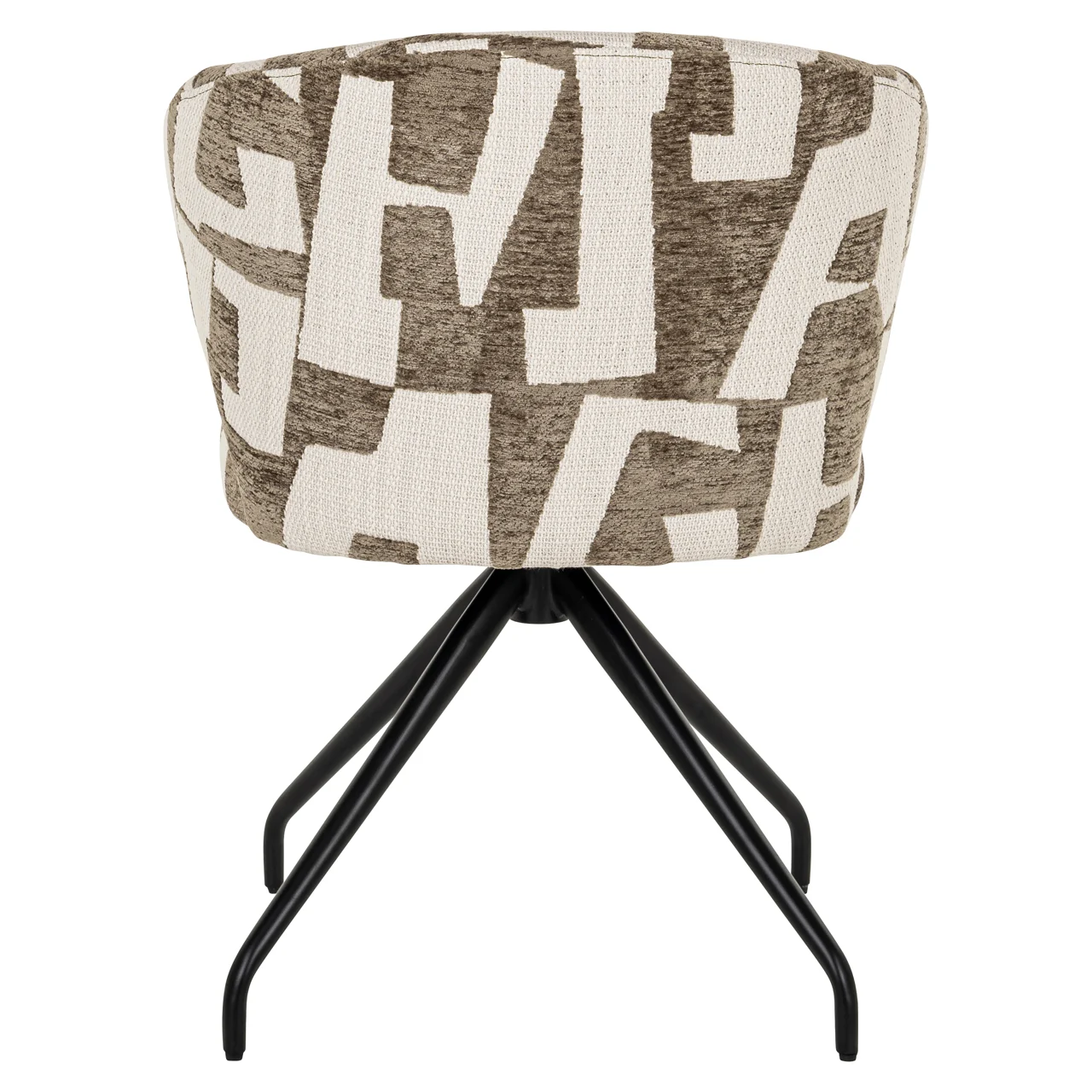 Eetkamerstoel Milly Moss Graffic Swivel - Afbeelding 4