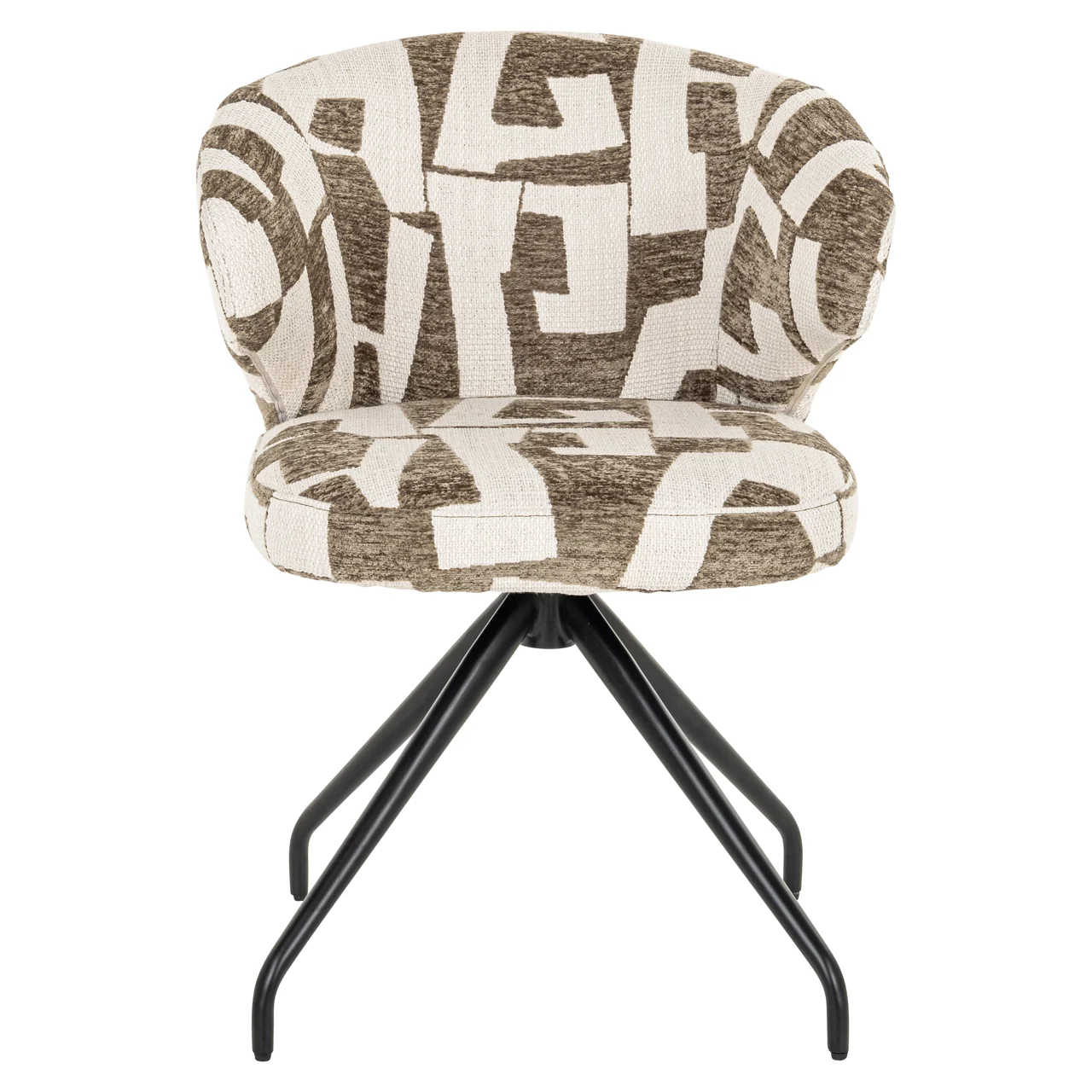 Eetkamerstoel Milly Moss Graffic Swivel - Afbeelding 5