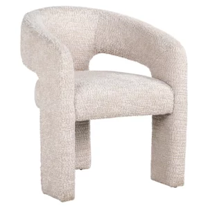 Alternative view of Eetkamerstoel Belle Lovely Cream Fire Retardant