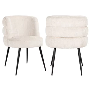 Eetkamerstoel Stella Niagara Beige Fire Retardant