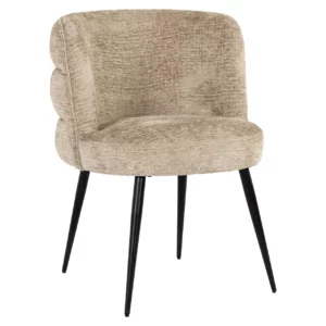 Alternative view of Eetkamerstoel Stella Desert Fusion Fire Retardant