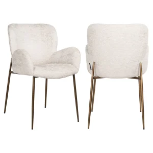 Eetkamerstoel Amber Cream Fusion Fire Retardant