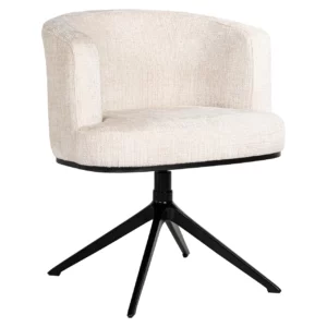 Alternative view of Eetkamerstoel Cheyenne Niagara Beige Swivel