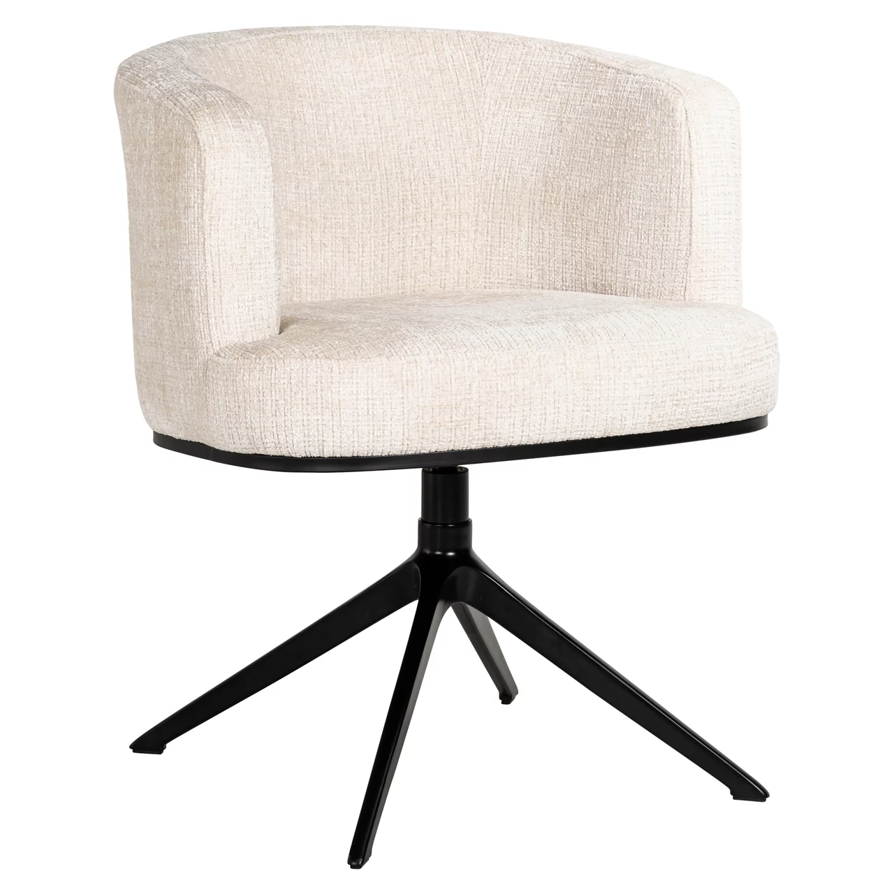 Eetkamerstoel Cheyenne Niagara Beige Swivel - Afbeelding 2