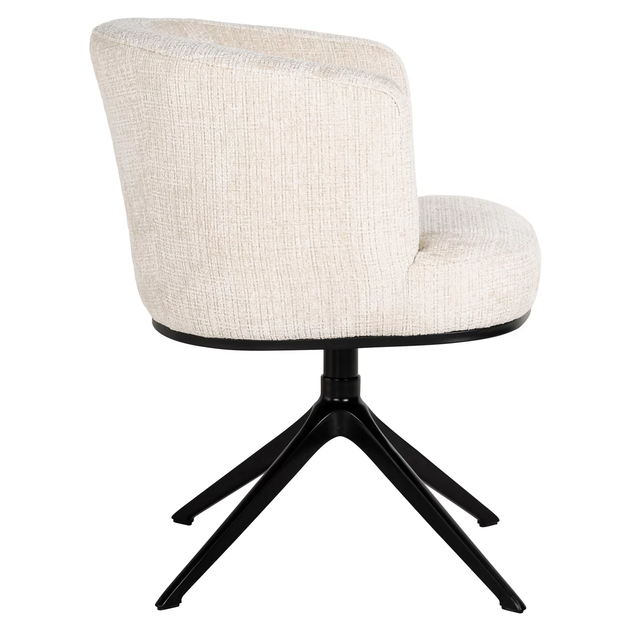 Eetkamerstoel Cheyenne Niagara Beige Swivel - Afbeelding 3