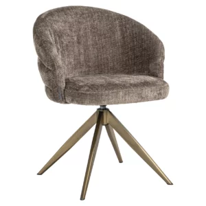 Alternative view of Eetkamerstoel Zendaya Niagara Stone Swivel