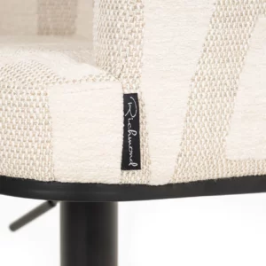 Alternative view of Barstoel Cheyenne Beige Graffic Swivel