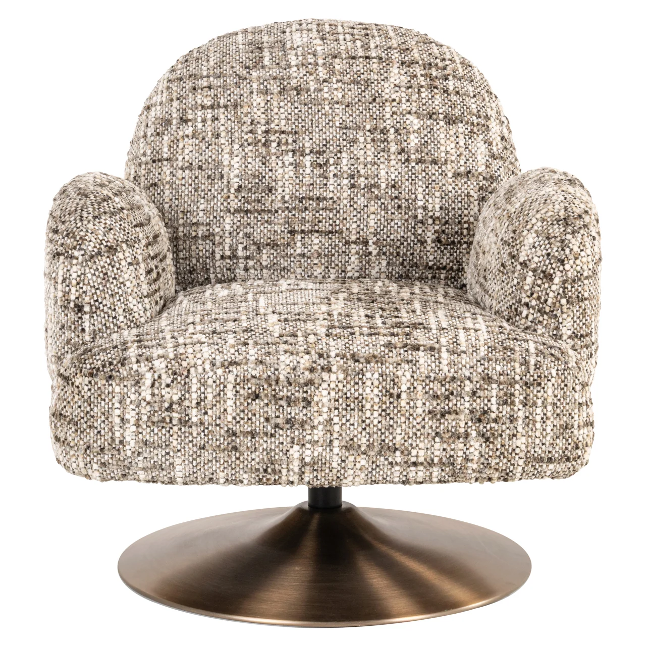 Lounge Stoel Kagney Brown Omara Swivel - Afbeelding 2